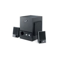 CAIXA SUBWOOFER 2.1 11W RMS PRETA GENIUS SW-M2.1 110V